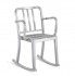 Heritage Aluminum Rocking Arm Chair